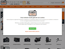 Tablet Screenshot of kamera-express.nl